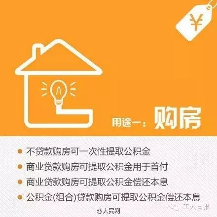 住房公积金七大用途 不买房符合其它条件都可以提取！